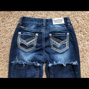 Rock & Roll Cowgirl Capri Cutoffs
